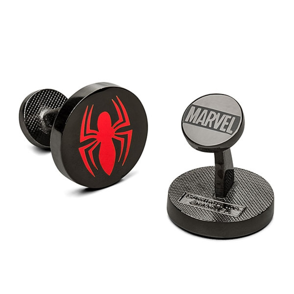 Ultimate Spider-Man Red Logo Cufflinks